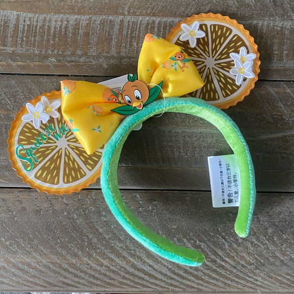 Disney Accessories - Minnie Mouse Ears NWT 🍊 Orange Bird